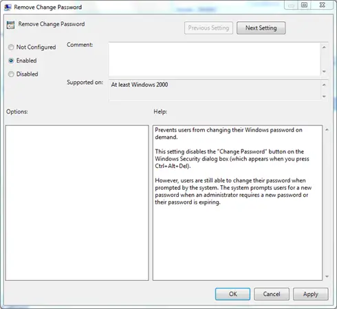Windows 11/10 のグループ ポリシーまたはレジストリを使用して Ctrl+Alt+Del 画面オプションをカスタマイズする