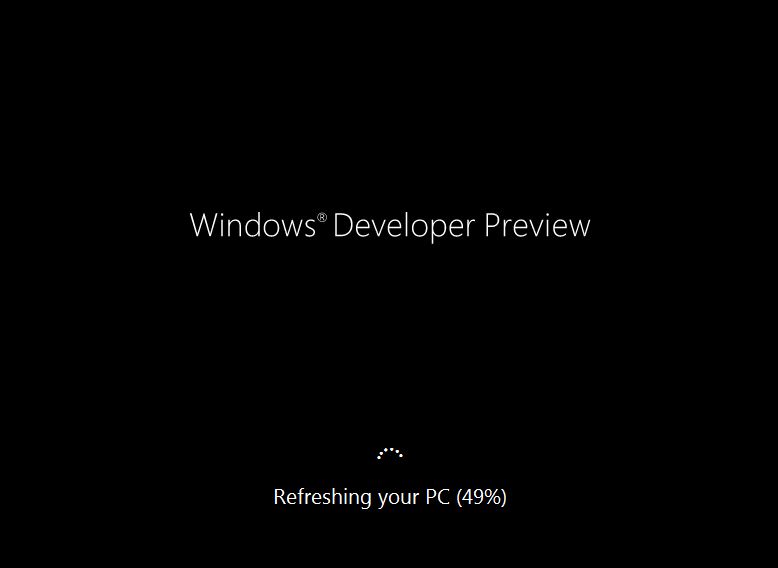 Windows 8.1をリフレッシュする方法
