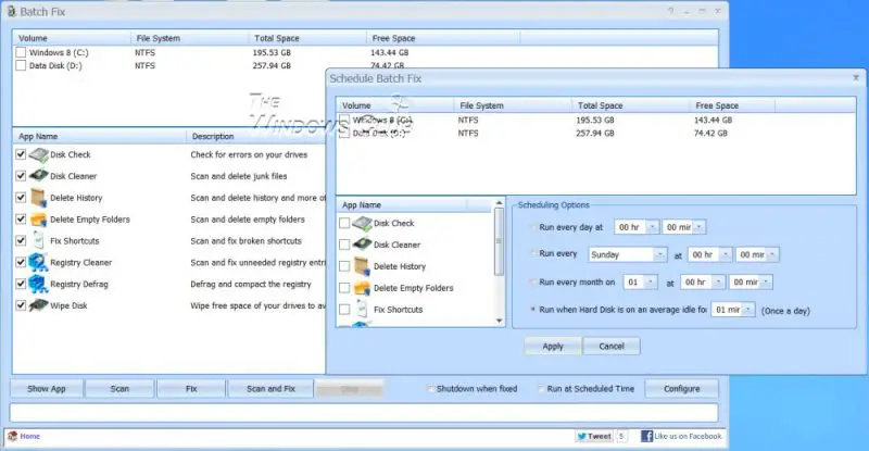 Puran Utilities: Windows 10 用フリーウェア最適化スイート