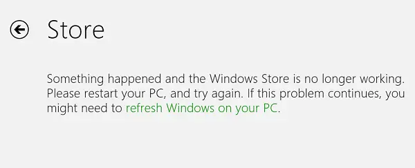 問題が発生し、Windows ストアが機能しなくなりました