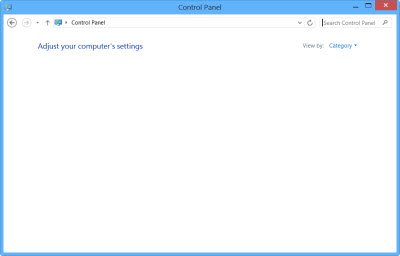 Windows 11/10 でコントロール パネルまたはシステムの復元ウィンドウが空白になる