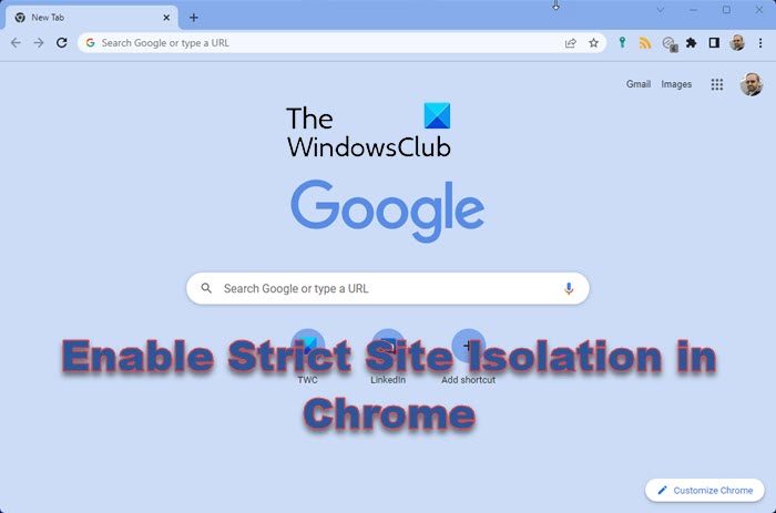 Chrome ブラウザで厳密なサイト分離を有効または無効にする方法
