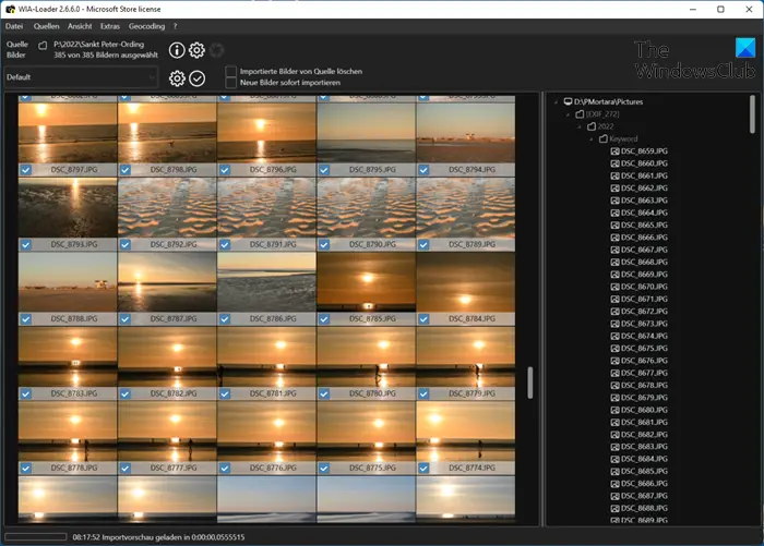 カメラから Windows コンピュータに写真を自動的に転送する方法