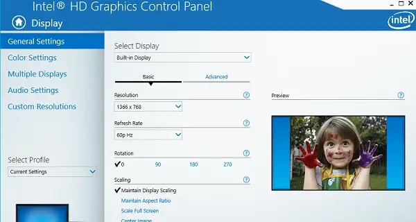 Windows 11/10で画面を反転または回転する方法