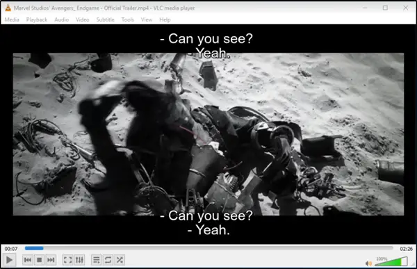 Windows PCのVLCで2つの字幕を同時に表示する方法