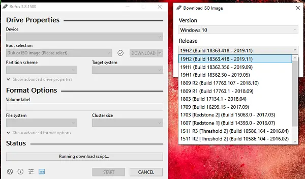 古いバージョンの Windows 11/10 の ISO をダウンロードする方法