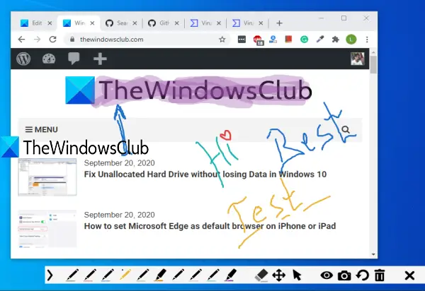 Windows PC で画面に描画するための最高の無料ソフトウェア