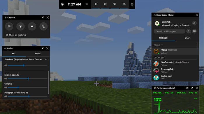 Xbox ゲーム バーを使用して Windows PC で Xbox Party を開始する方法
