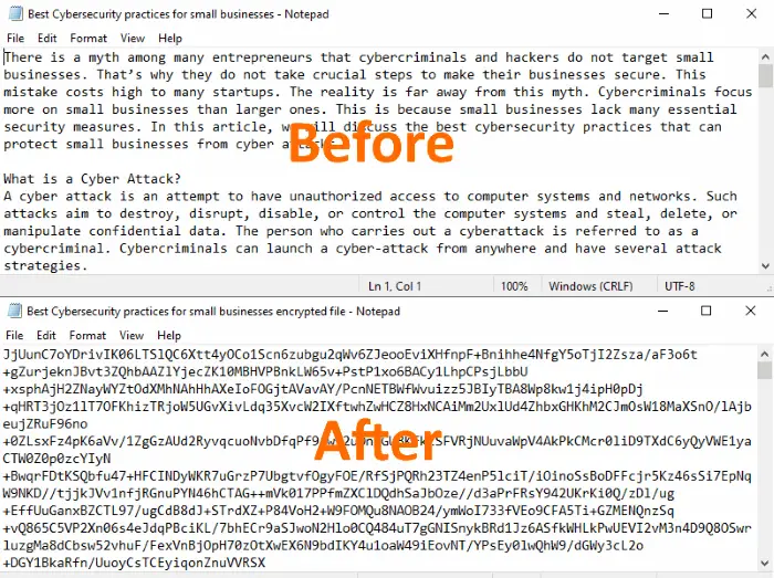 Crypto Notepad はパスワードで保護された暗号化メモを作成します