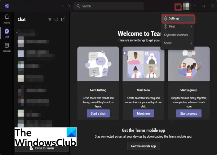 Microsoft Teams が Windows 11 のデスクトップ アプリでファイルを開けない