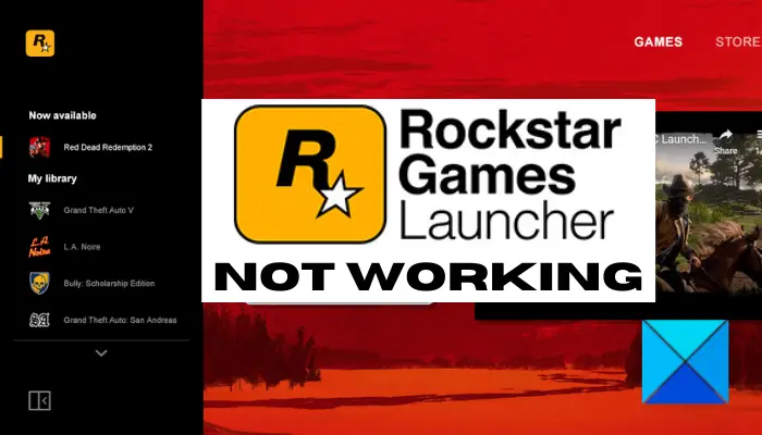 Rockstar Games LauncherがWindows PCで動作しない[修正]