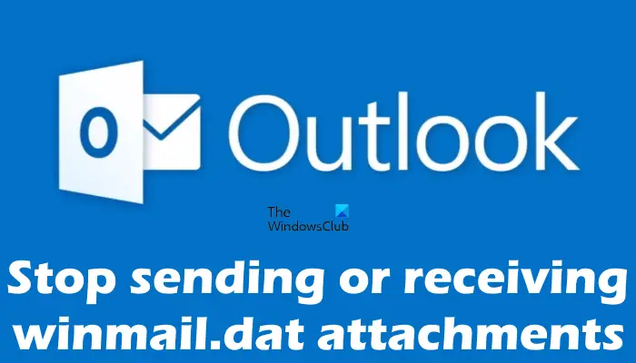Outlook で winmail.dat 添付ファイルの送受信を停止する方法