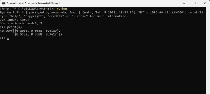 Verify Installation