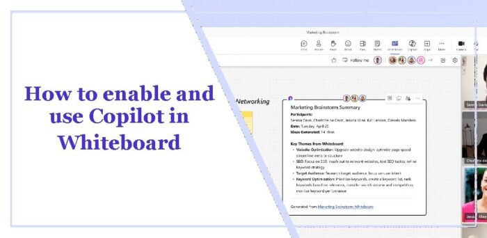 ホワイトボードでCopilotを有効にして使用する方法