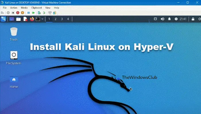 Windows 11 の Hyper-V に Kali Linux をインストールする方法